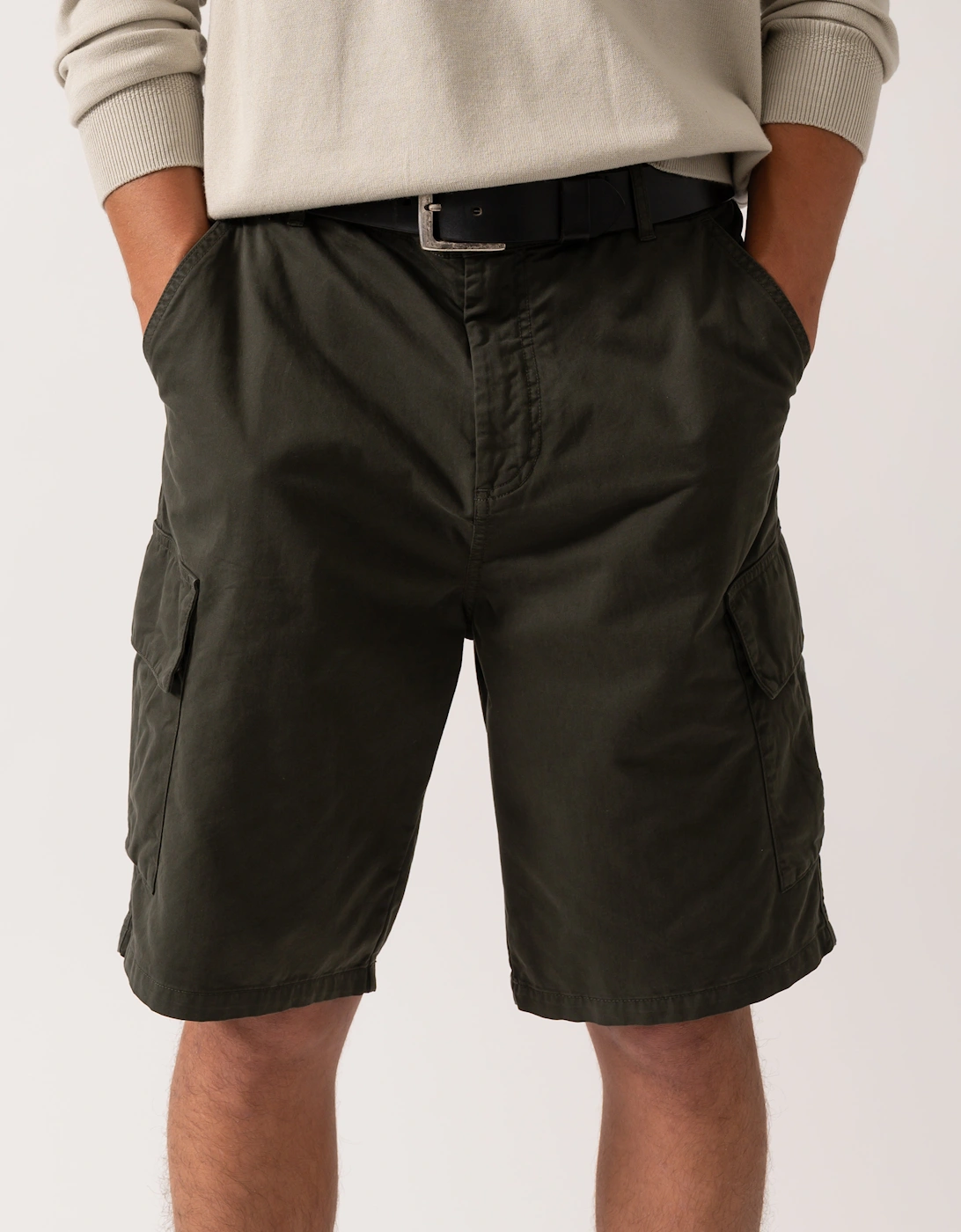 Lyle & Scott Mens Cargo Shorts - W485 Olive