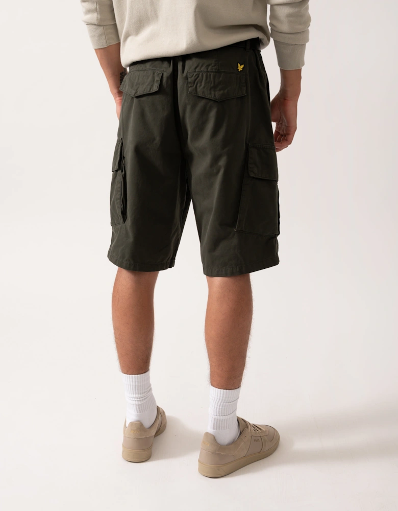 Lyle & Scott Mens Cargo Shorts - W485 Olive