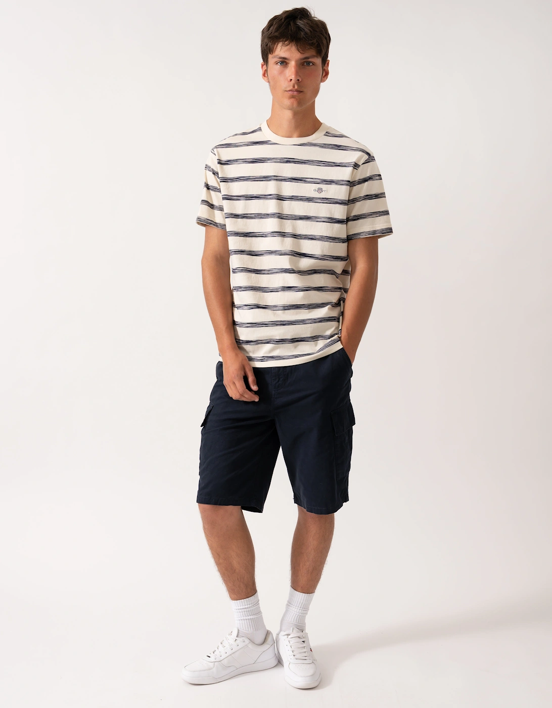 Lyle & Scott Mens Cargo Shorts - Z271 Dark Navy