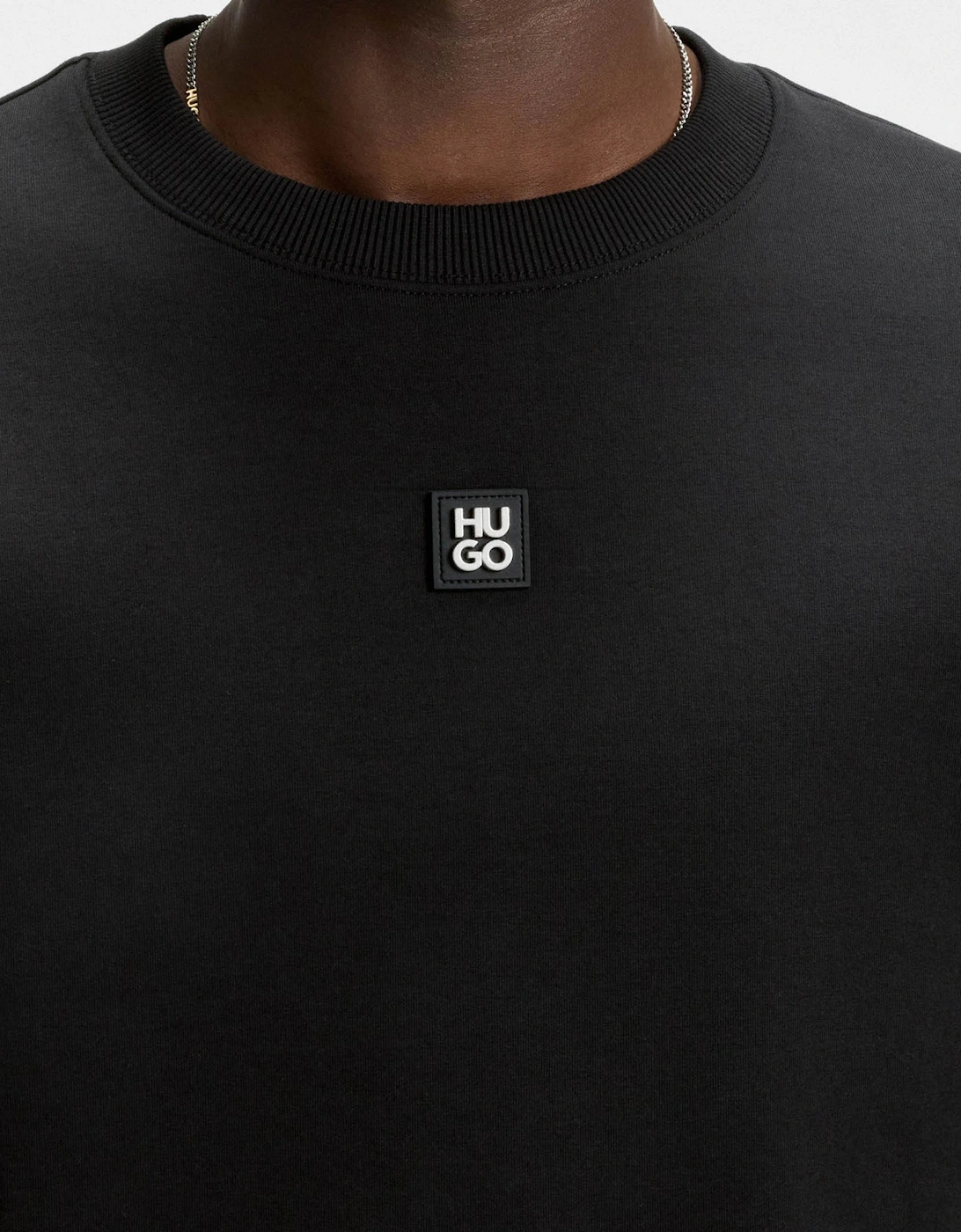 HUGO Dettil Mens Sweatshirt - Black 002