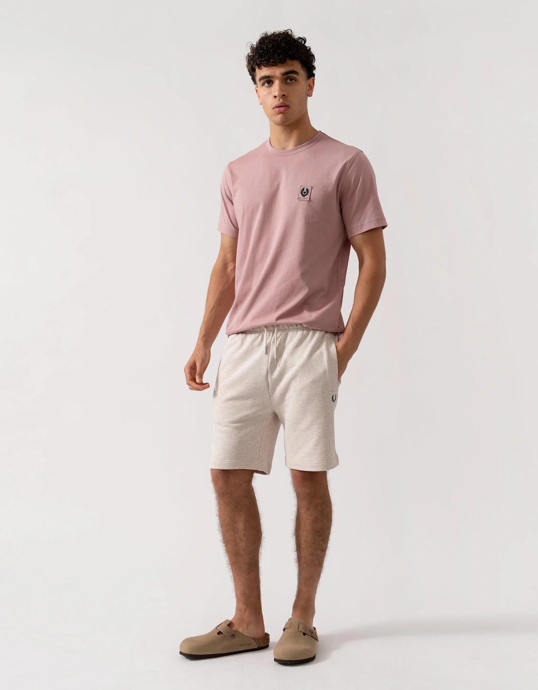 Mens Classic Sweat Short - Porridge Marl X23