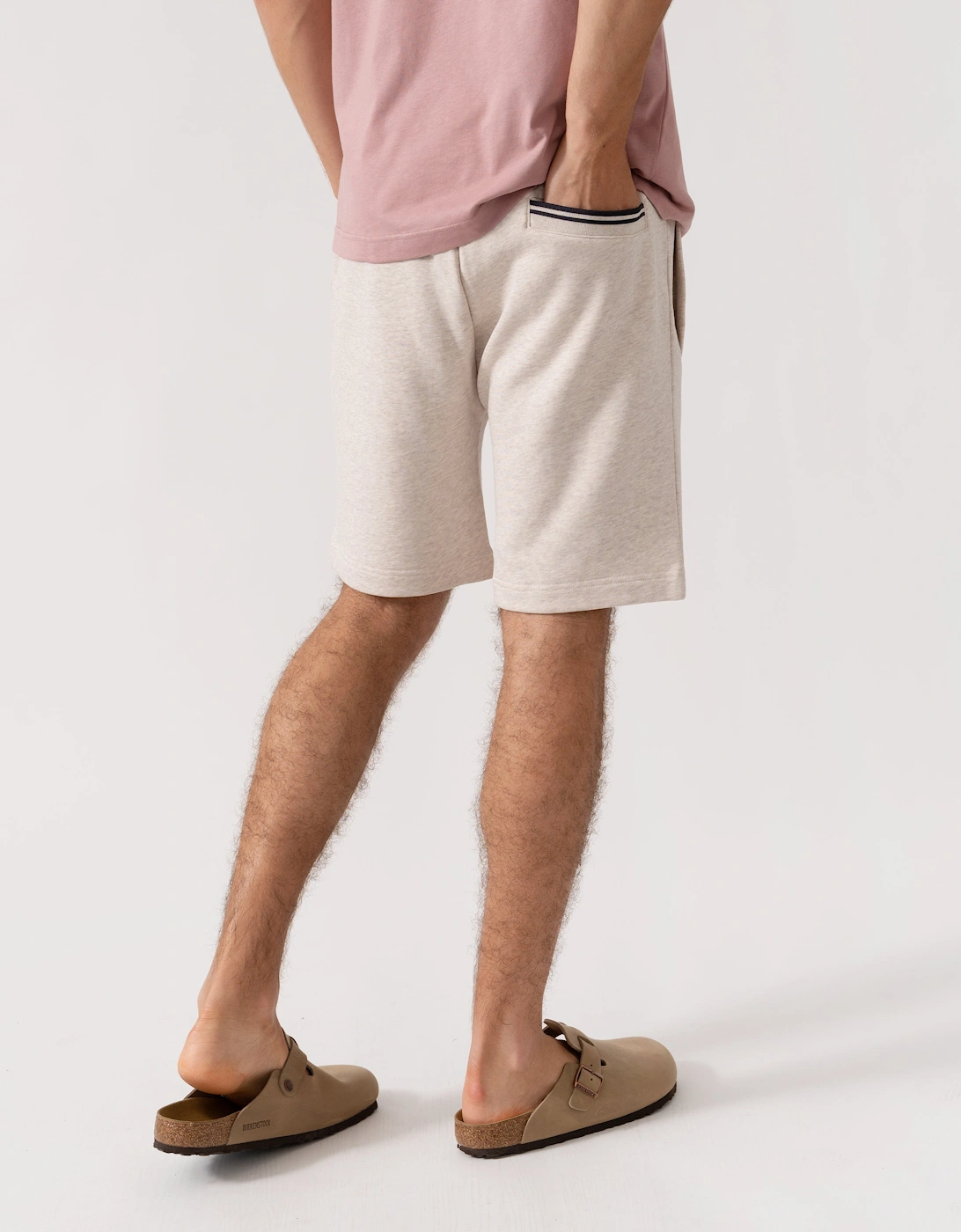 Mens Classic Sweat Short - Porridge Marl X23