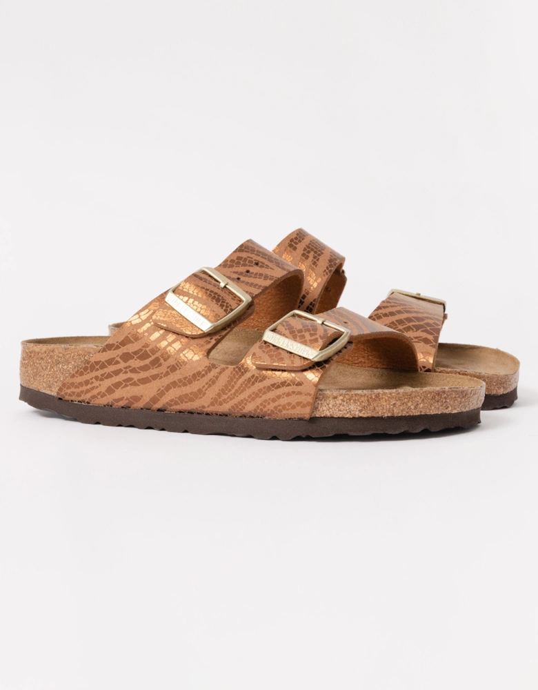 Synthetics Womens Sandals - Zebra Pecan
