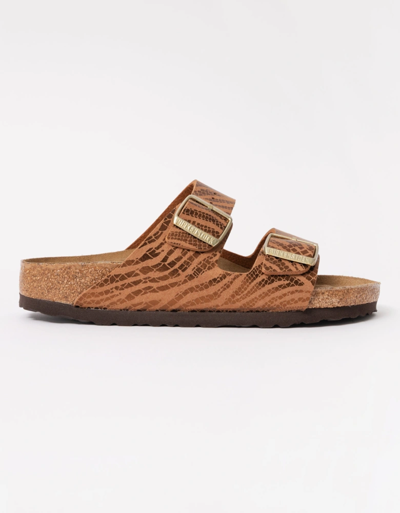 Synthetics Womens Sandals - Zebra Pecan