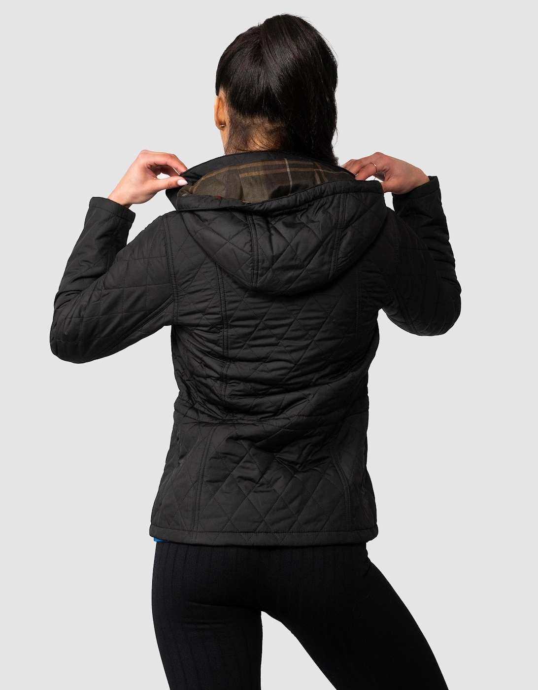 Millfire Quilted Womens Jacket - Black/Classic
