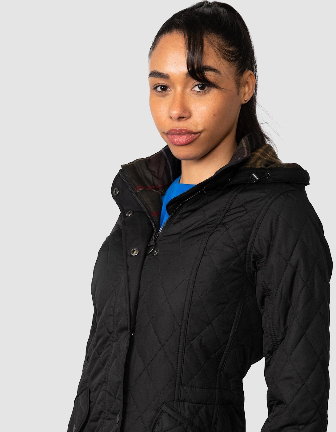 Millfire Quilted Womens Jacket - Black/Classic