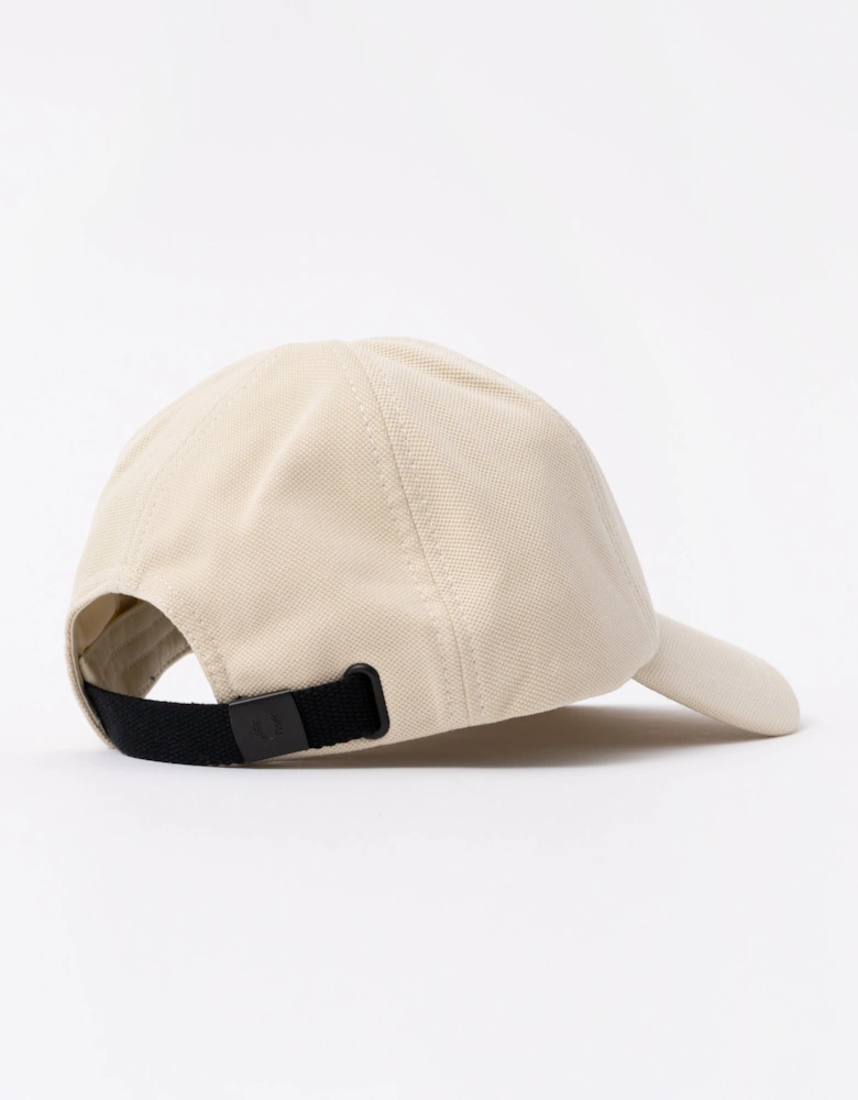 Classic Piqué Cap - Oatmeal/Shaded Stone S65