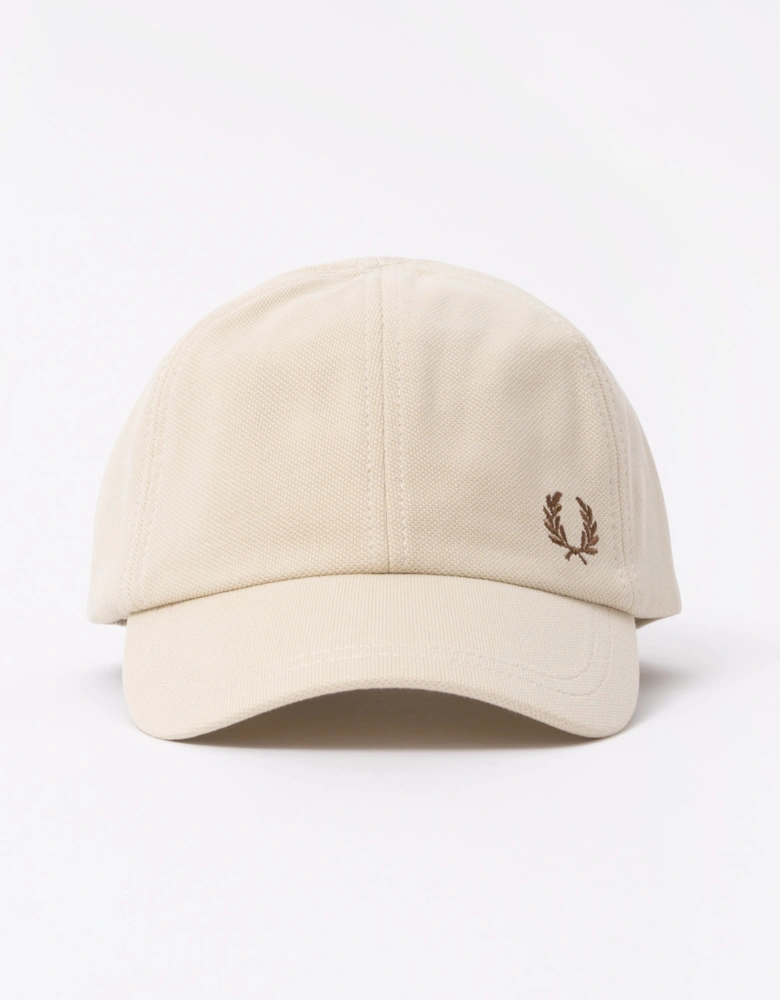 Classic Piqué Cap - Oatmeal/Shaded Stone S65