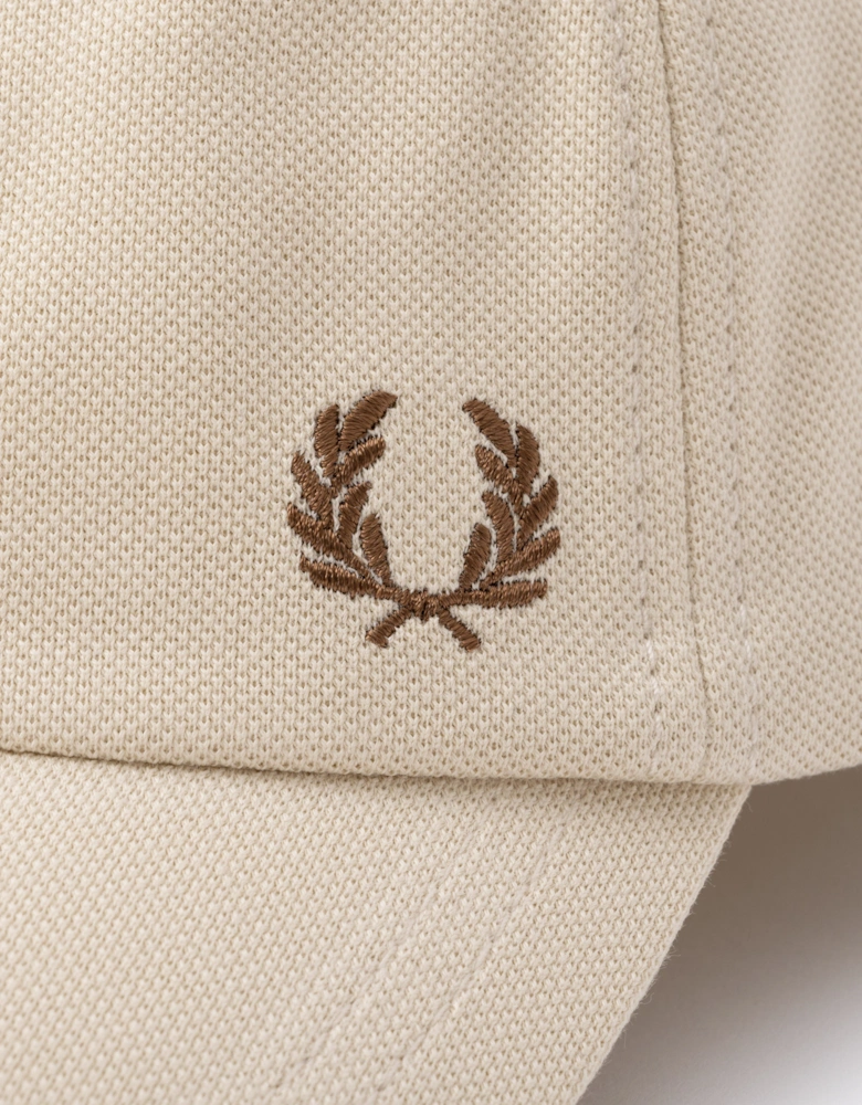 Classic Piqué Cap - Oatmeal/Shaded Stone S65