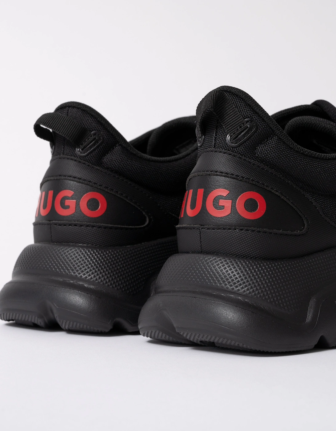 HUGO Leon_Runn_cvpu_N Mens Trainers - Black 006