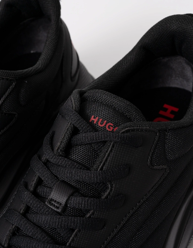 HUGO Leon_Runn_cvpu_N Mens Trainers - Black 006