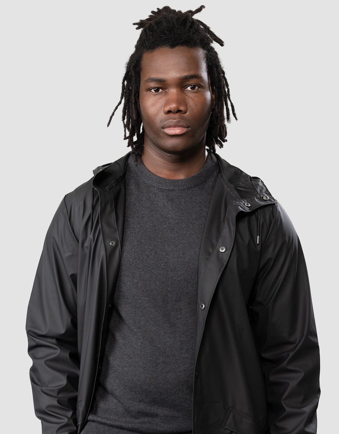 Longer Unisex Jacket - 01 Black