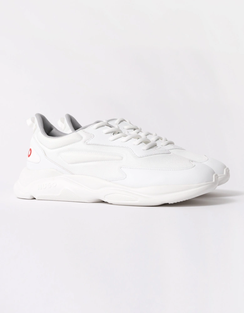 HUGO Leon_Runn_cvpu_N Mens Trainers - Open White 116