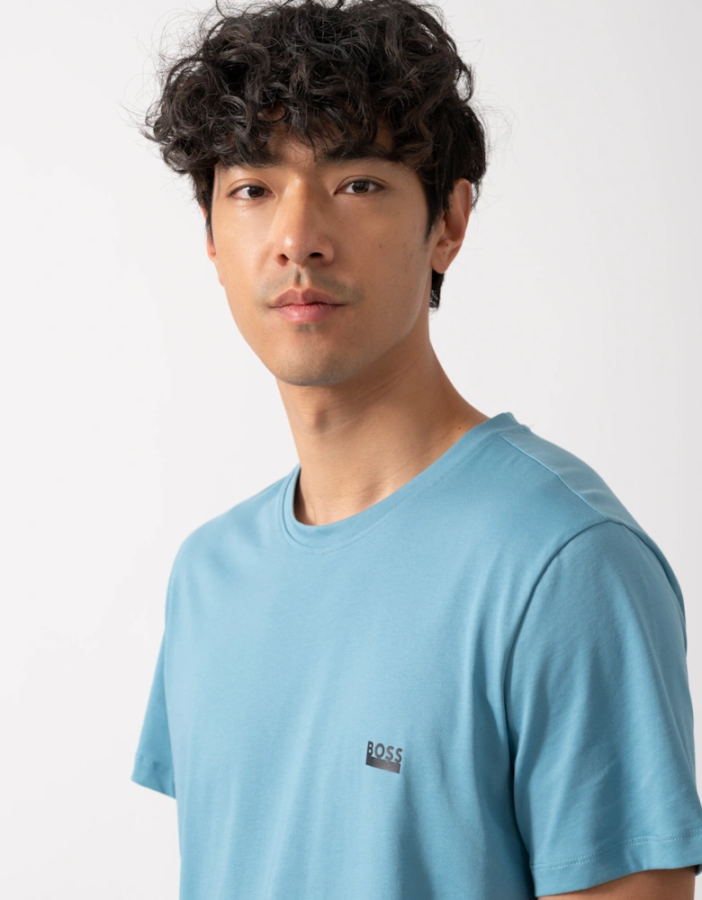 BOSS Orange RN 365 Mens T-Shirt - Light/Pastel Blue 453