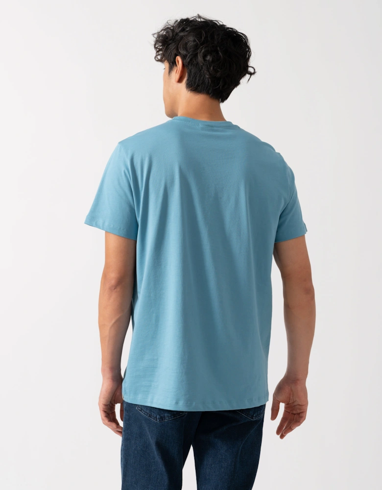 BOSS Orange RN 365 Mens T-Shirt - Light/Pastel Blue 453
