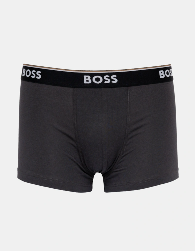 BOSS Orange Power Design Mens 3-Pack Trunks - Open Miscellaneous 960