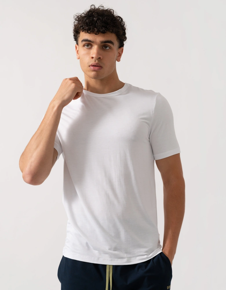 BOSS Orange RN Bamboo 3-Pack Mens T-Shirts - White 100