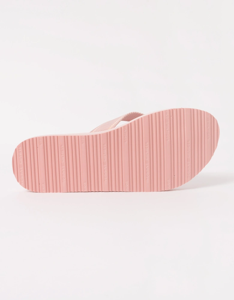 Webbing Beach Womans Sandal - Foggy Pink