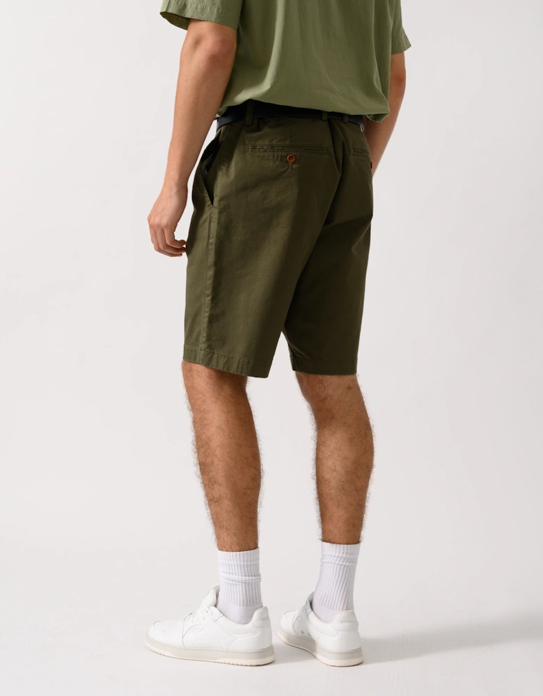 Mens Relaxed Twill Shorts - 301 Juniper Green