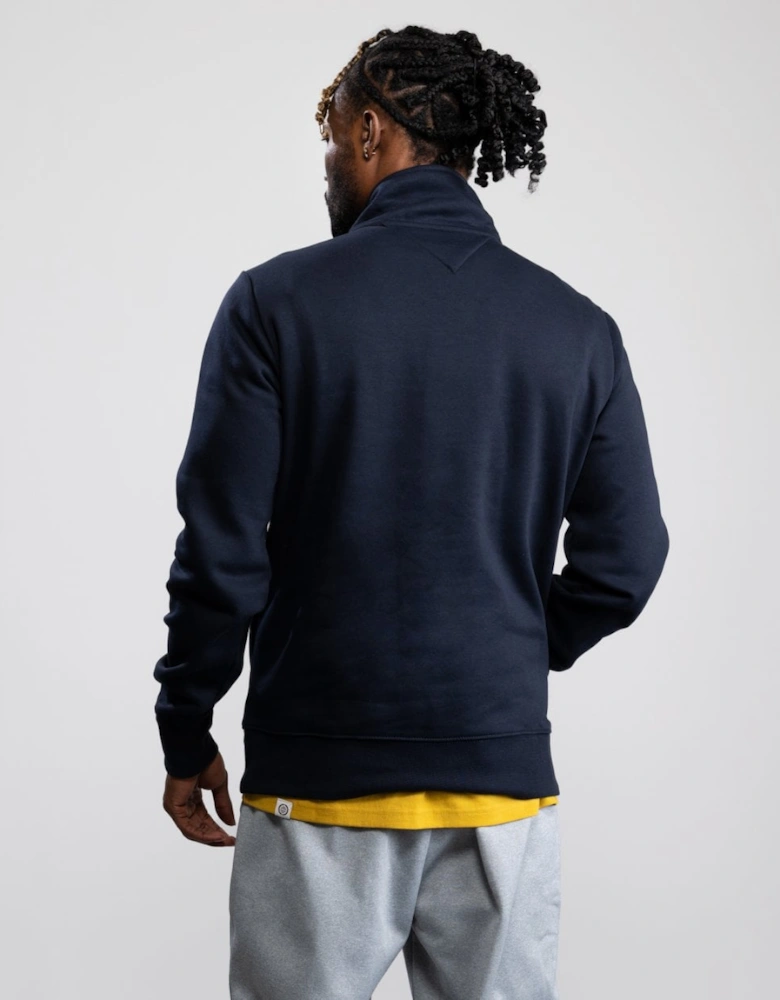 Tommy Logo Mockneck Mens Sweatshirt - Desert Sky