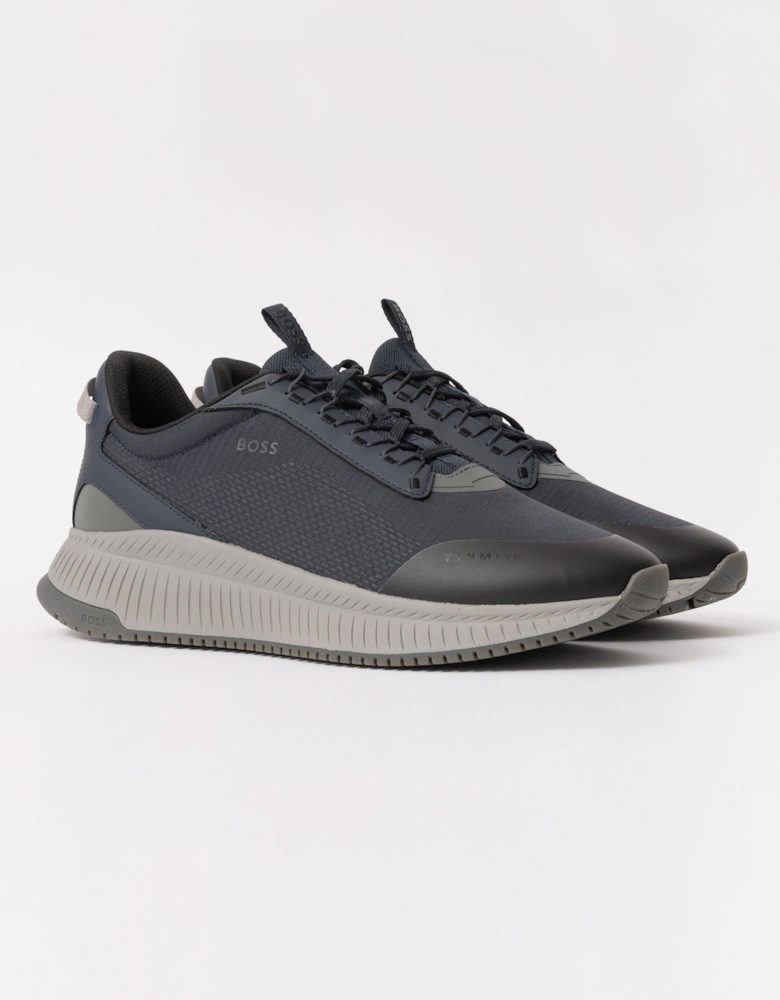 BOSS Orange TTNM EVO Runn Mens Mesh Upper Trainers - Navy 410