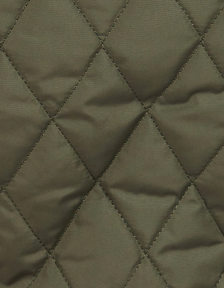 Millfire Quilted Womens Jacket - Olive/Classic