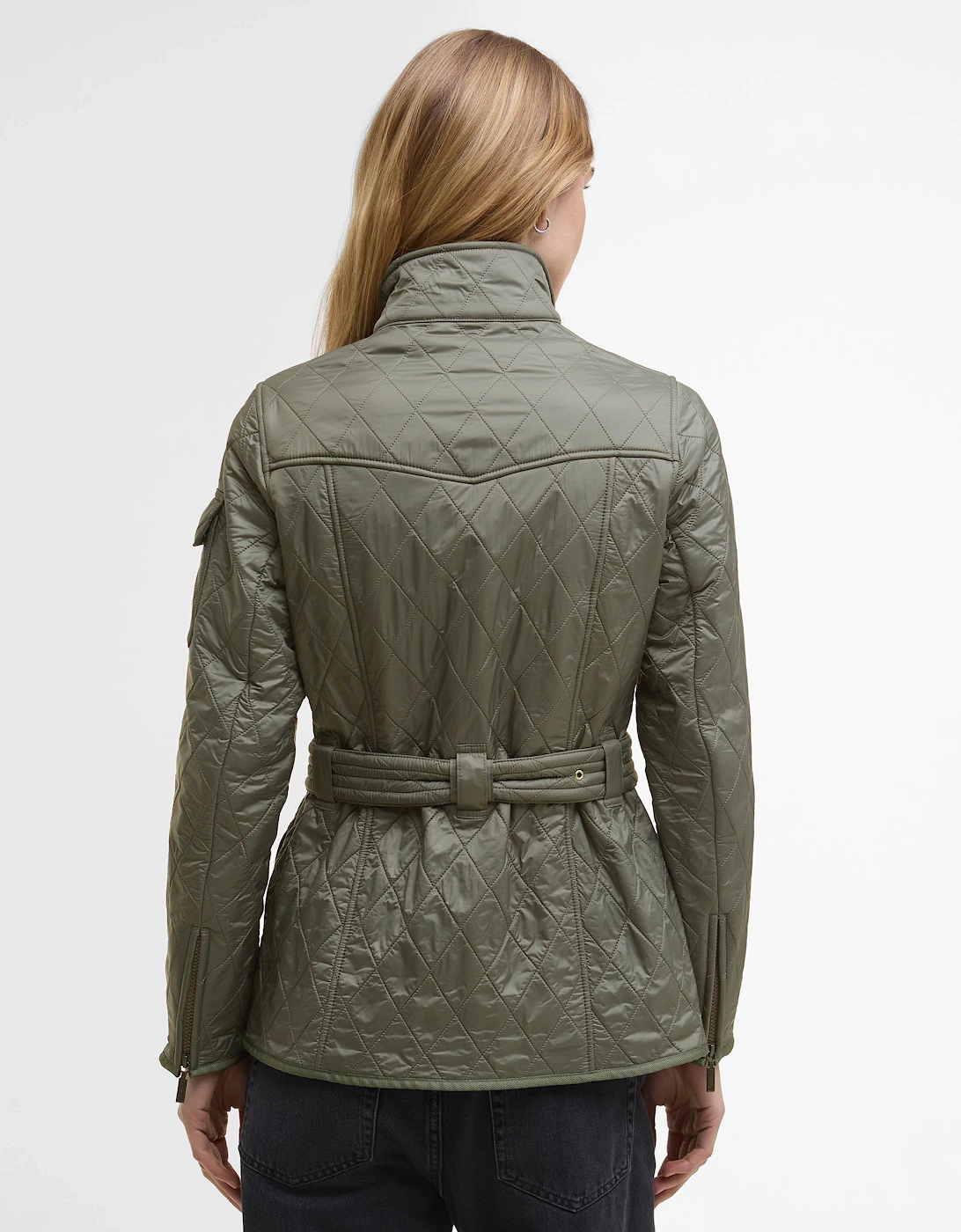 Womens Polarquilt Jacket - Dusky Khaki