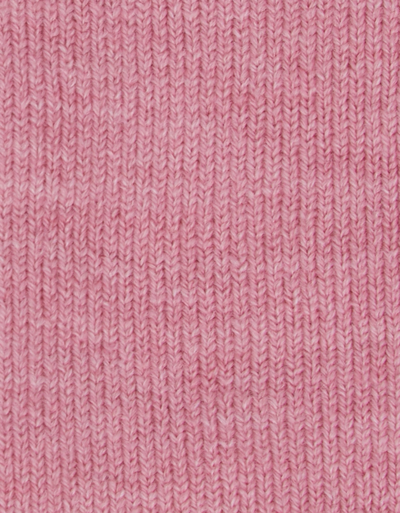Wellington Knee Length Womens Socks - Rose Pink