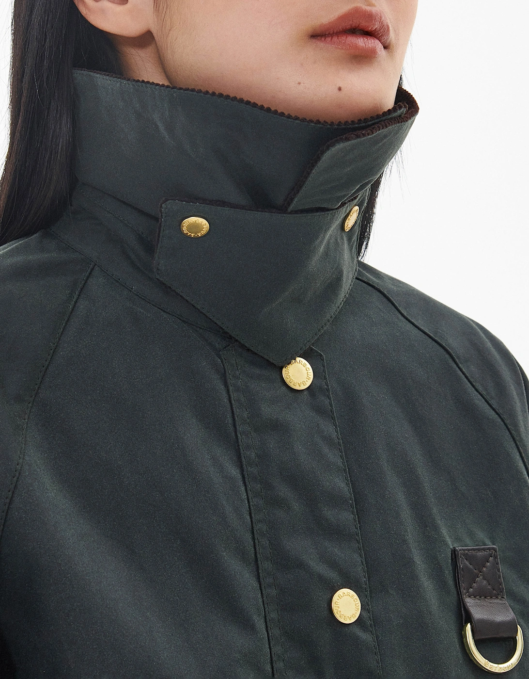 Catton Womens Wax Jacket - Sage/Ancient