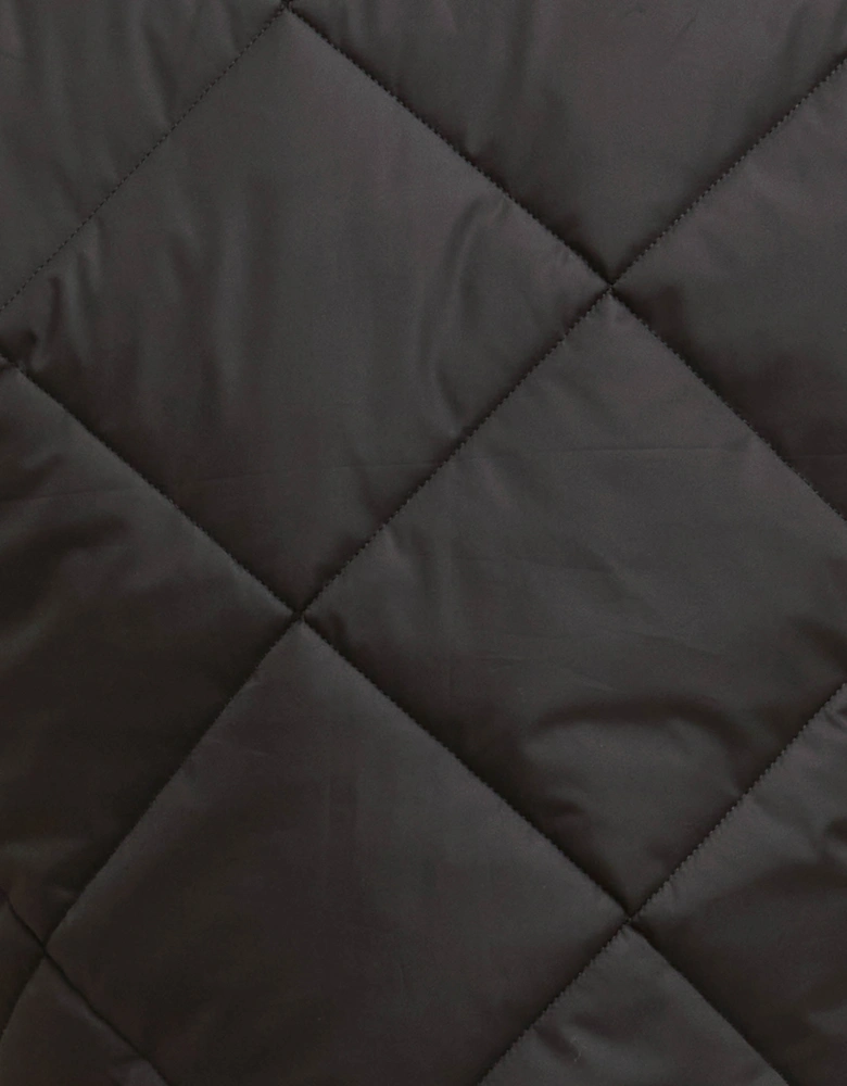 Osaka Womens Quilted Jacket - Black/Jasmine
