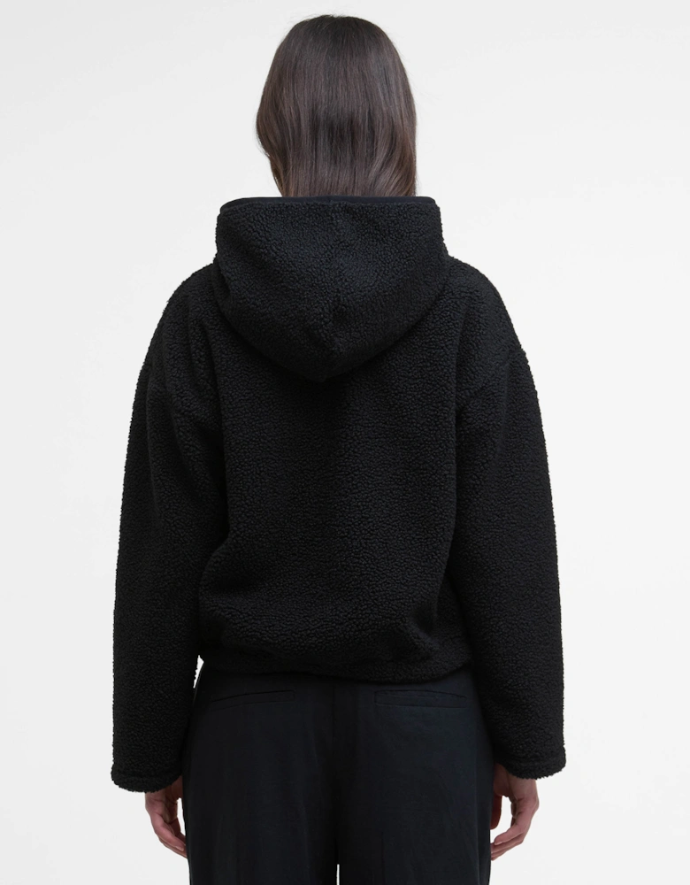 Lola Womens Fleece Hoodie - Black