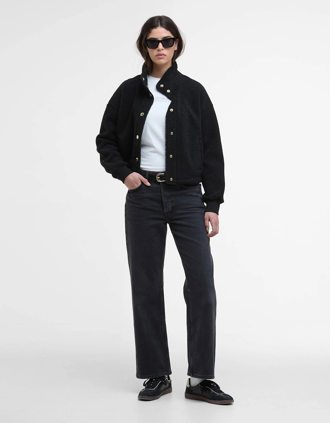 Chloe Womens Fleece - Black
