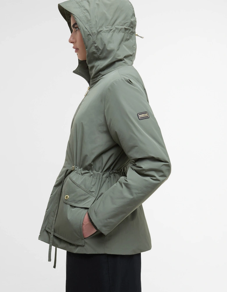 Winter Piper Womens Showerproof Jacket - Dusky Khaki