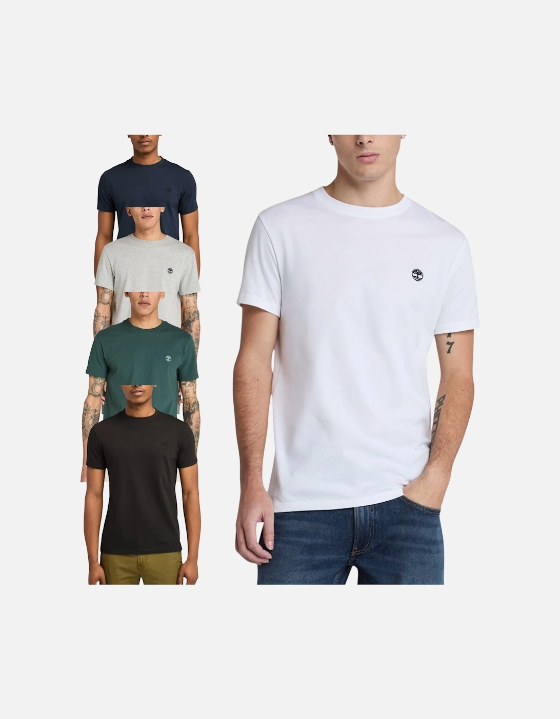 Dunstan River Short Sleeve Slim Fit T-Shirt for Men, 11 of 10