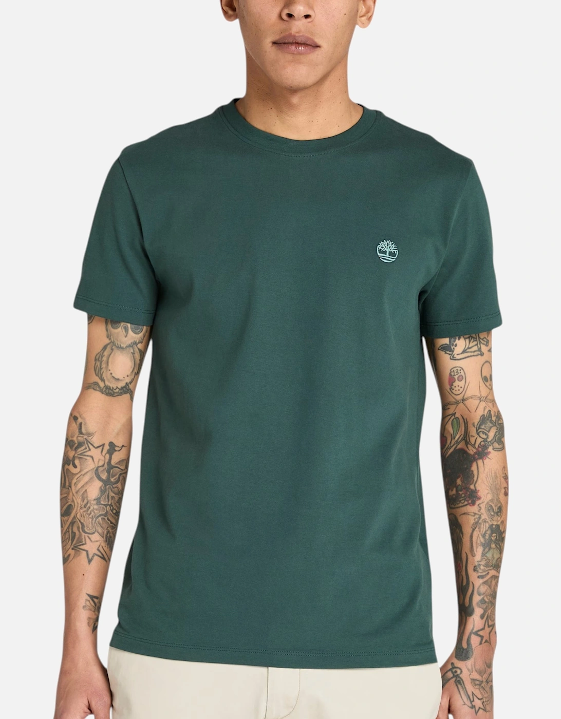 Dunstan River Short Sleeve Slim Fit T-Shirt for Men