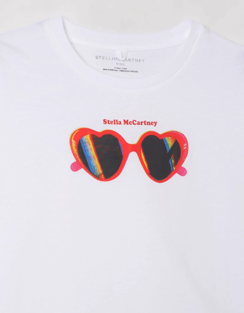 Kids Heart Sunglasses Tee