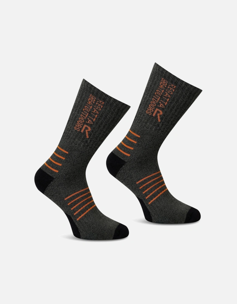 Mens Bamboo Natural Fiber Walking Socks