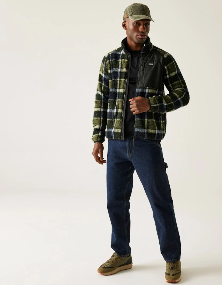 Mens Frankie Borg Full Zip Fleece