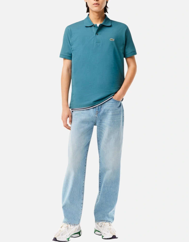 L1212 Mens Polo T Shirts Classic Fit Short Sleeve Casual Sports Golf Tee