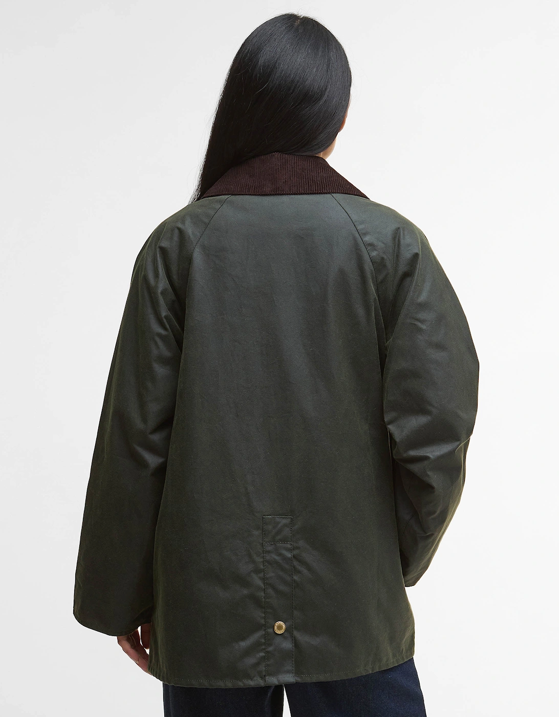 Luella Womens Wax Jacket - Fern/Ancient Tartan