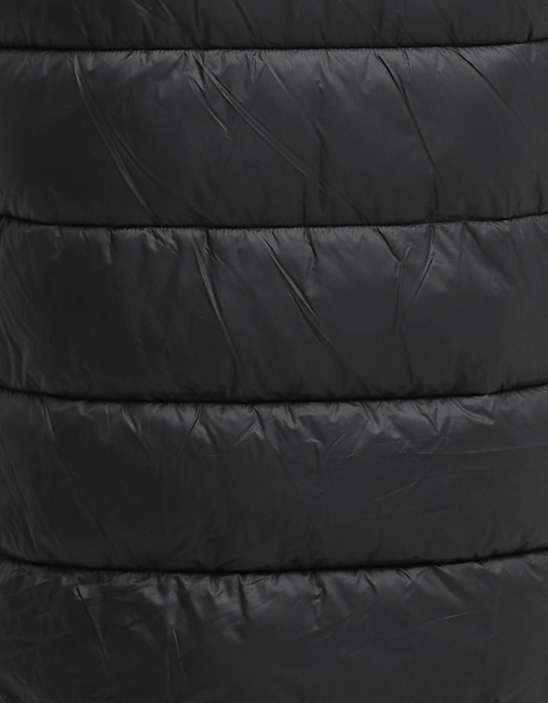 Olivios Womens Longline Puffer Jacket - Black