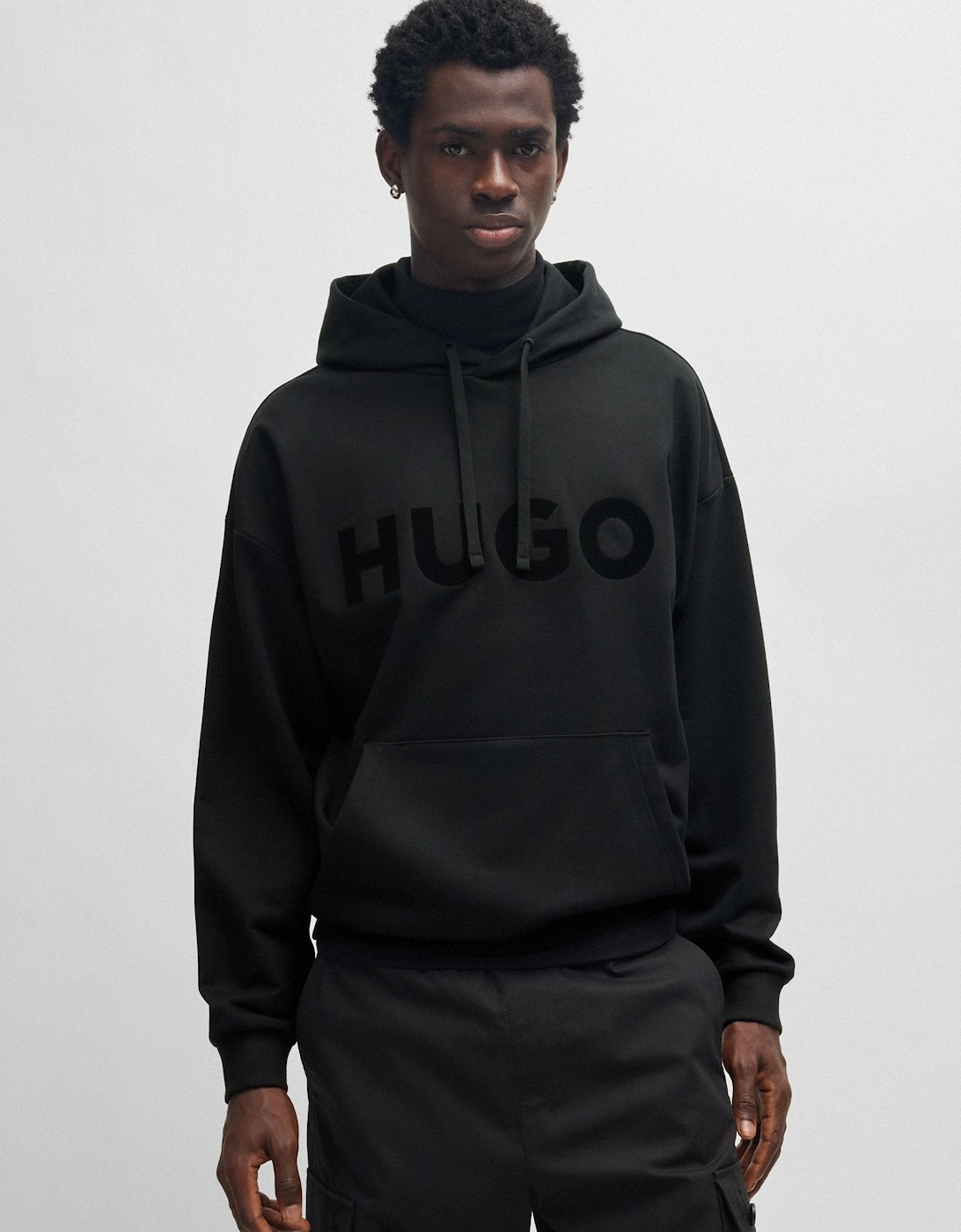 HUGO Ditchie Hoody 001 Black