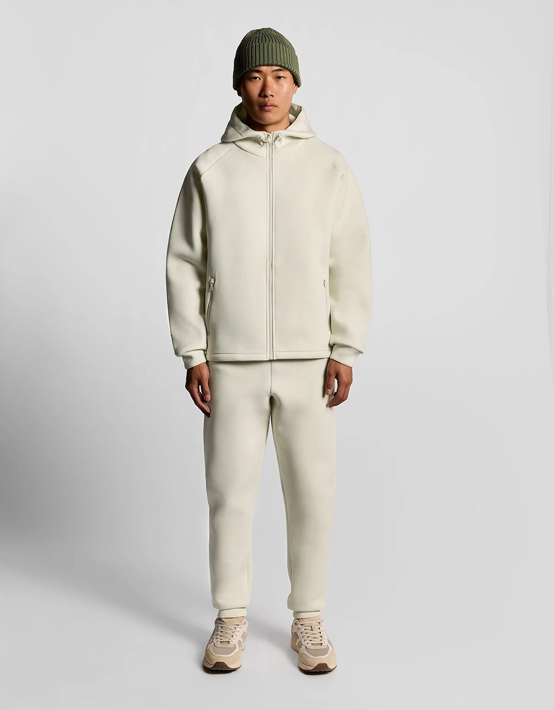 Lyle And Scott Men's Neoprene Joggers - Grey - Size: 37/36/32