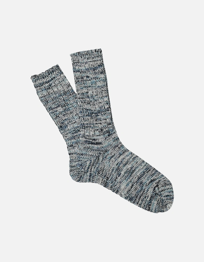 5 Colour Mix Crew Socks