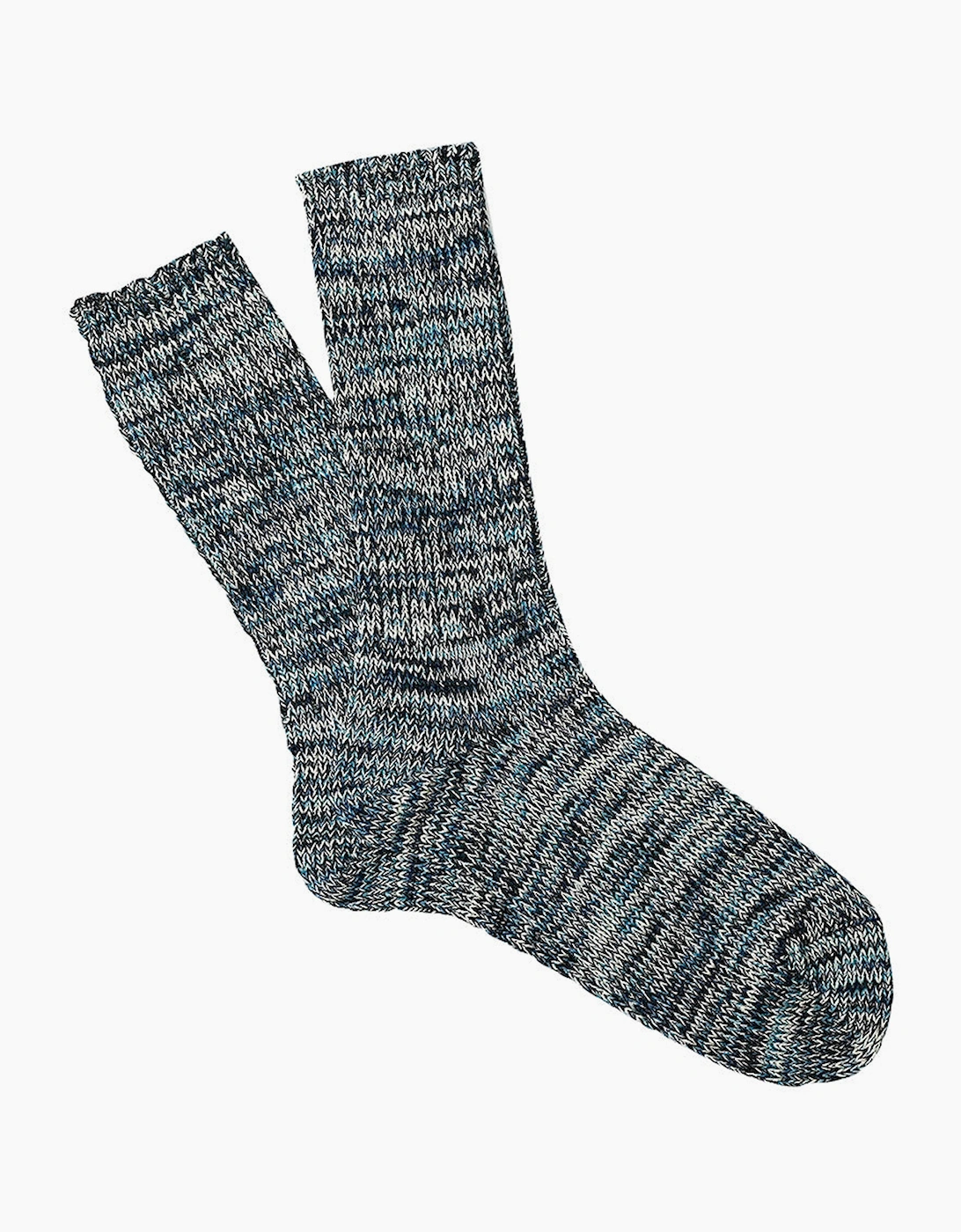 Anonymous Ism Men's Anonymous Ism 5 Colour Mix Crew Socks - Navy