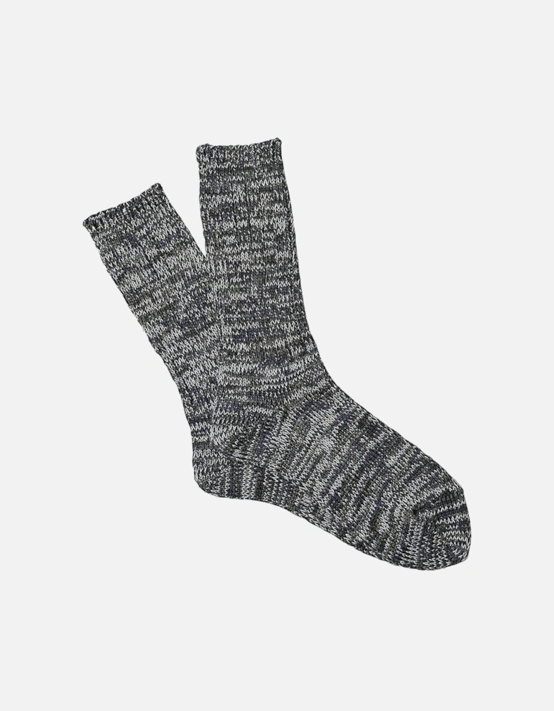 5 Colour Mix Crew Socks