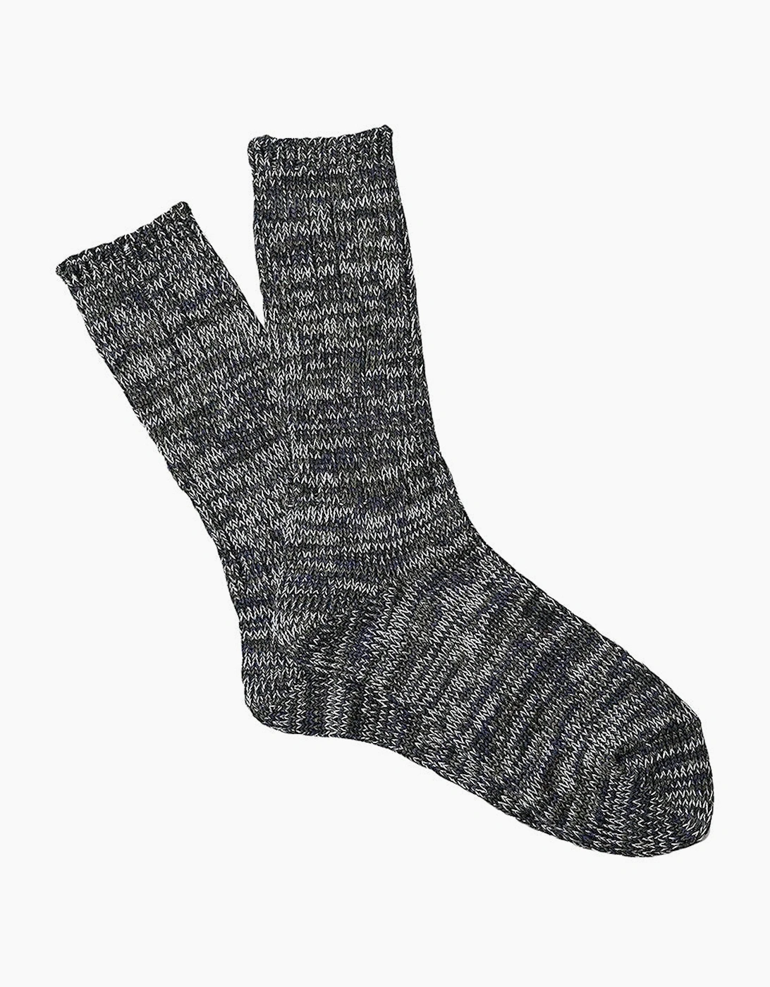 Anonymous Ism Men's Anonymous Ism 5 Colour Mix Crew Socks - Green