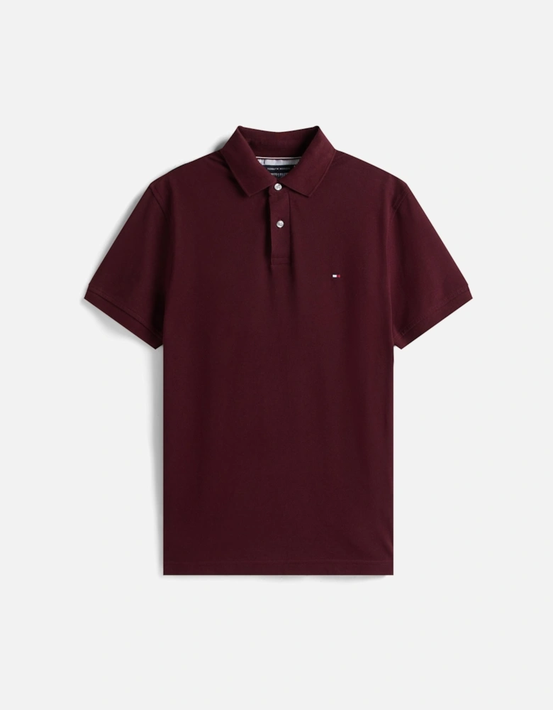 1985 Regular Fit Mens Polo - Deep Burgundy