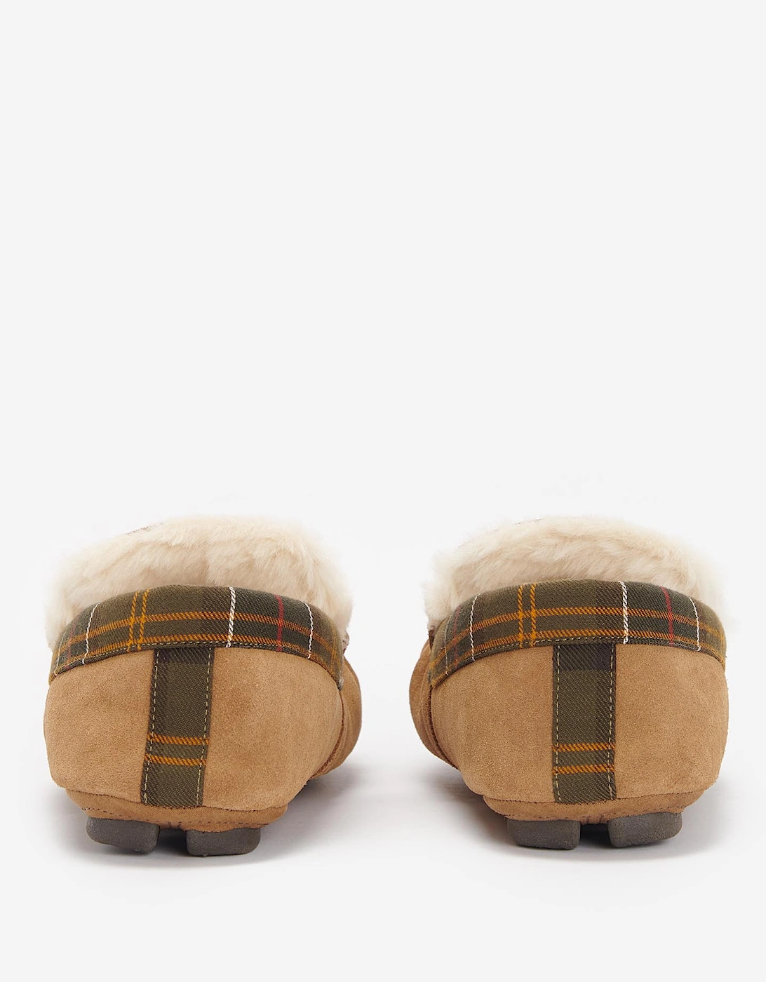 Monty Moccasin Slippers BE51  Camel Suede