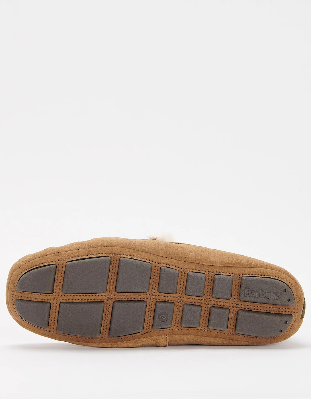 Monty Moccasin Slippers BE51  Camel Suede